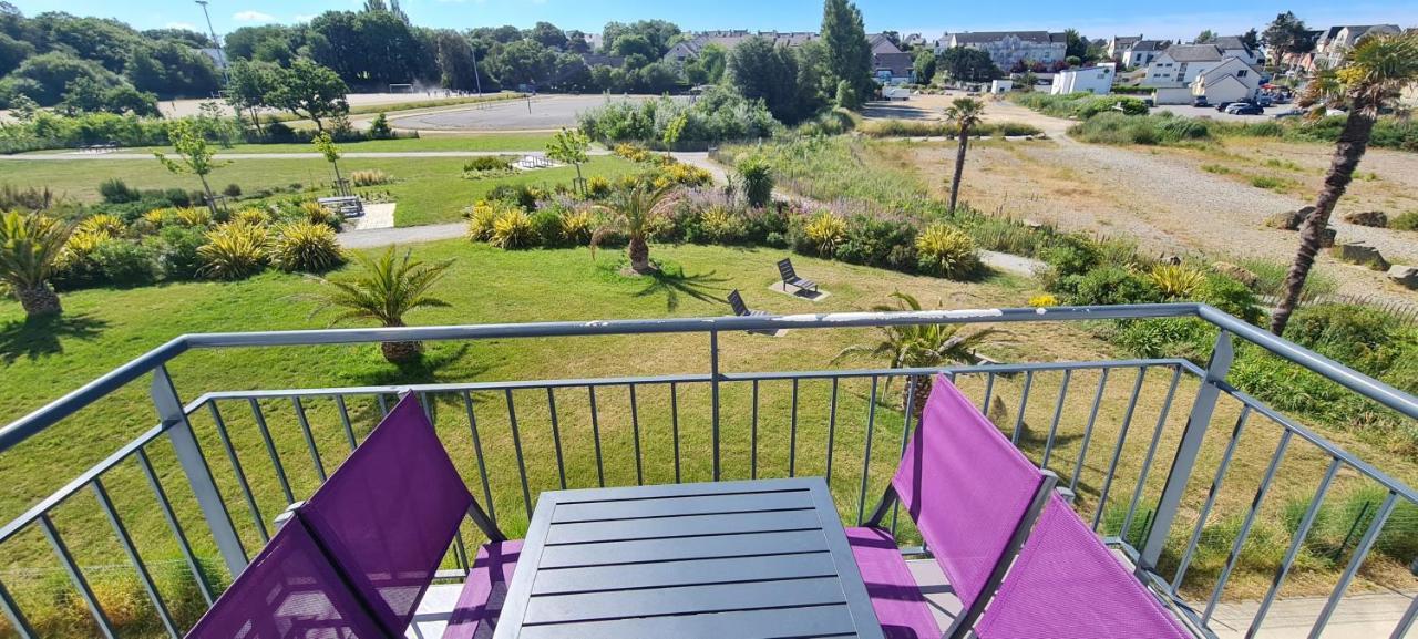 Appartement Devant La Plage Avec Piscine Concarneau Ngoại thất bức ảnh