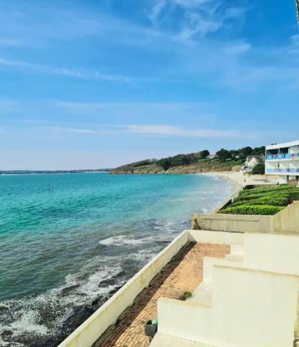 Appartement Devant La Plage Avec Piscine Concarneau Ngoại thất bức ảnh